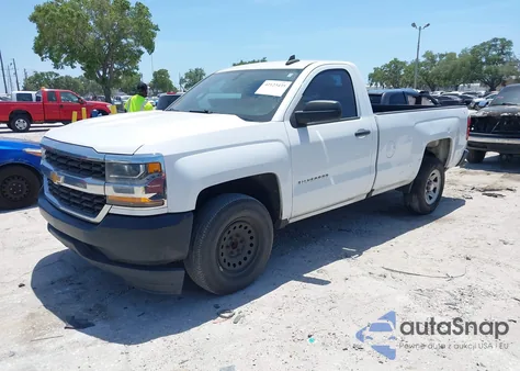 2017 Chevrolet Silverado 1500 Work Truck from USA, damaged, VIN 1GCNCNEC8HZ100156